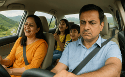 Driver on-hire for out city trip